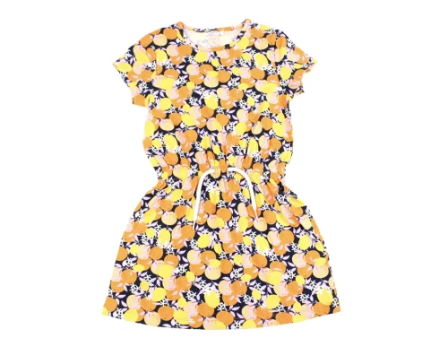 Name It dark sapphire printet kjole